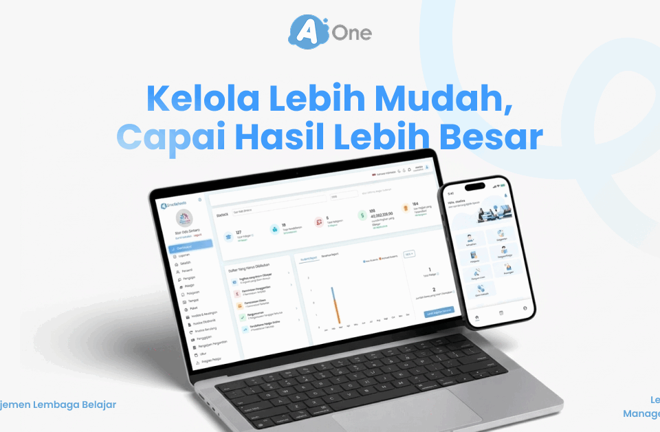 manajemen bimbel dengan AOne