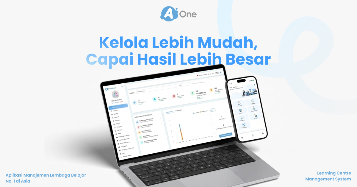 manajemen bimbel dengan AOne