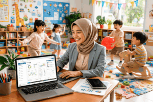 Manajemen PAUD di Era AI agar Guru Lebih Fokus pada Anak