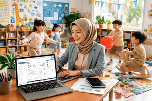 Digitalisasi Preschool: Laporan Perkembangan Anak Otomatis untuk Orang Tua