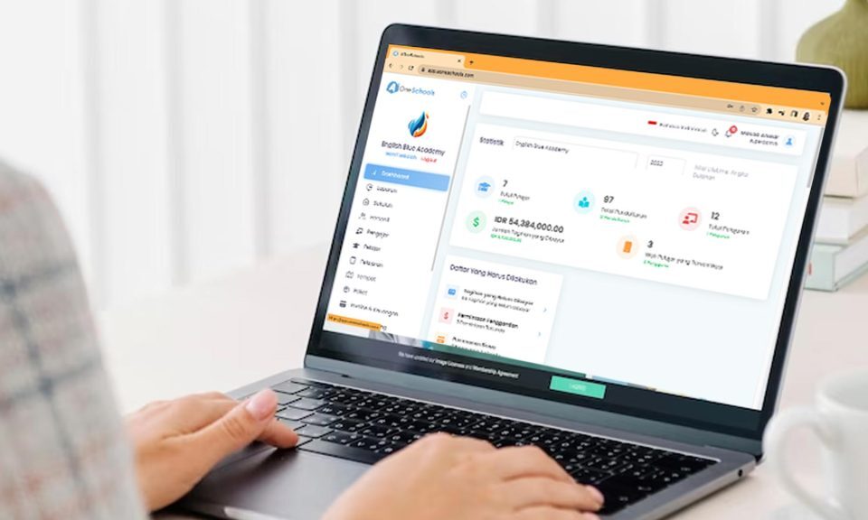 administrasi sekolah bimbel kursus digital